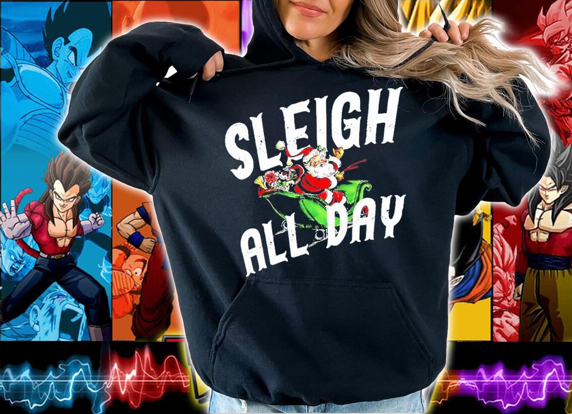 Santa Claus Sleigh All Day Christmas Shirt t-shirt
