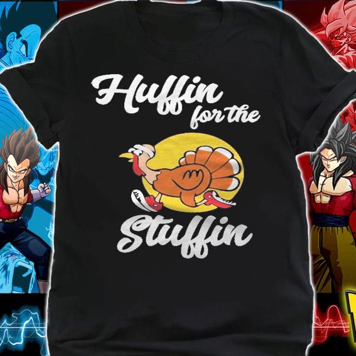 Thanksgiving Turkey Trot Huffin For The Stuffin 5K Race Shirt t-shirt shirt
