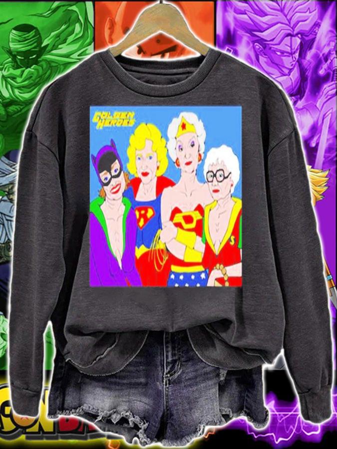 The Golden Girls Golden Heroes Shirt t-shirt sweatshirt