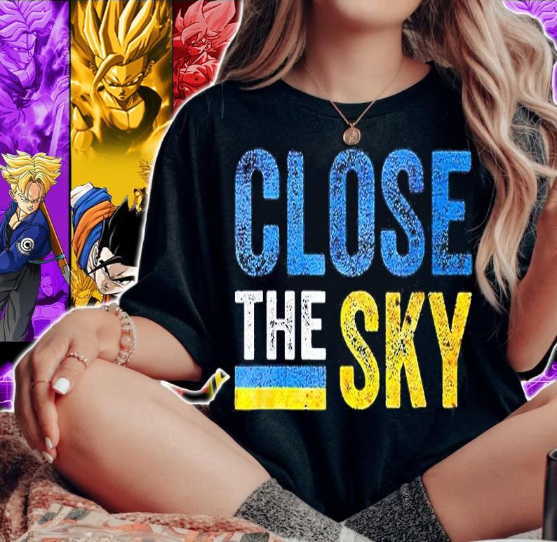 Close TheSky Ukraine Peace Ukraine T-Shirt t-shirt