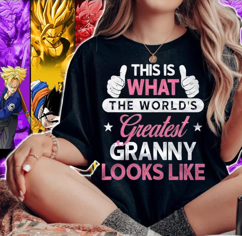 Granny Shirt Gift Worlds Greatest Granny Shirt t-shirt woman shirt