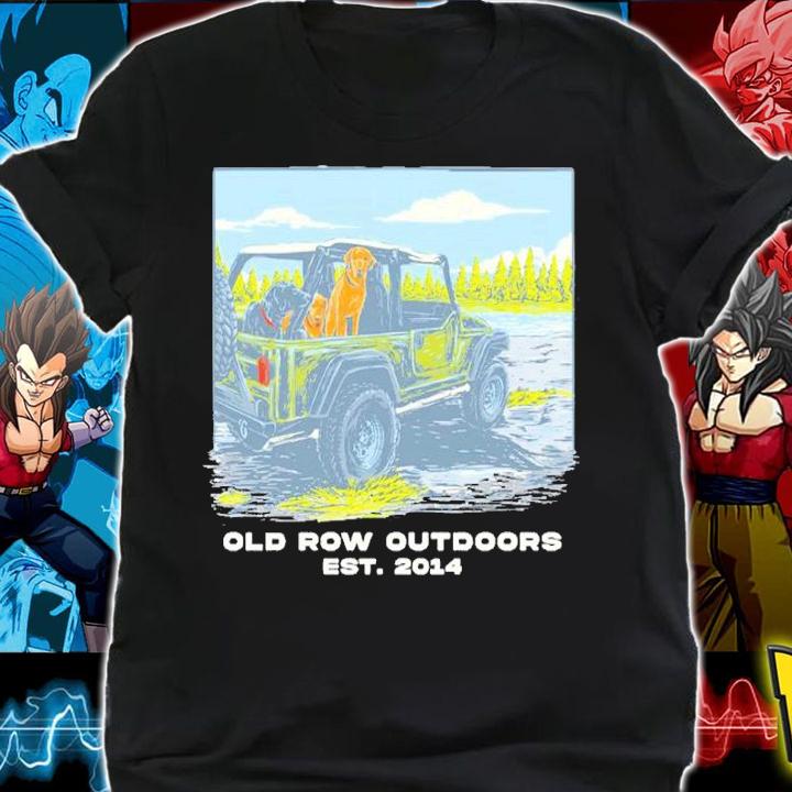 Old Row Outdoors Off Road Dogs Est 2014 Shirt t-shirt shirt