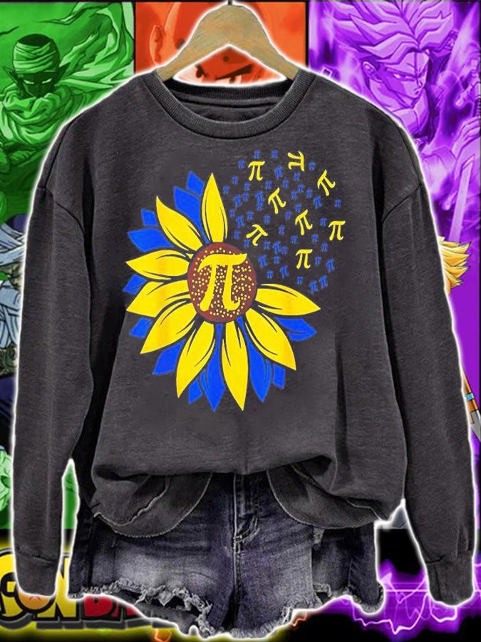 Pi Day 2022 Support Ukraine Cool Teachers Peace Ukraine T-Shirt t-shirt sweatshirt