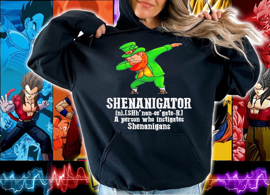 Saint Paddys Dabbing Shenanigator St Patricks Day T-Shirt t-shirt
