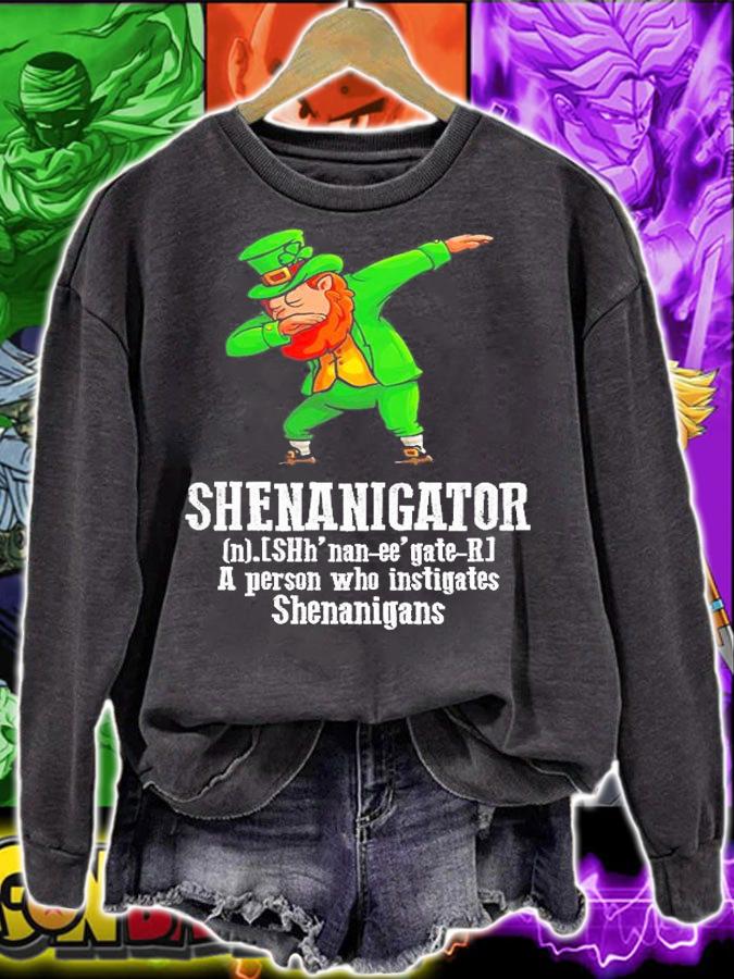 Saint Paddys Dabbing Shenanigator St Patricks Day T-Shirt t-shirt