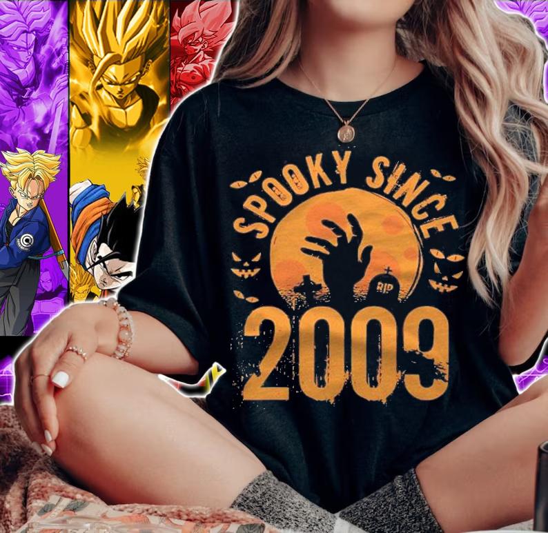 Spooky Since 2009 Halloween Bday Gifts 12Th Birthday Shirt t-shirt woman shirt