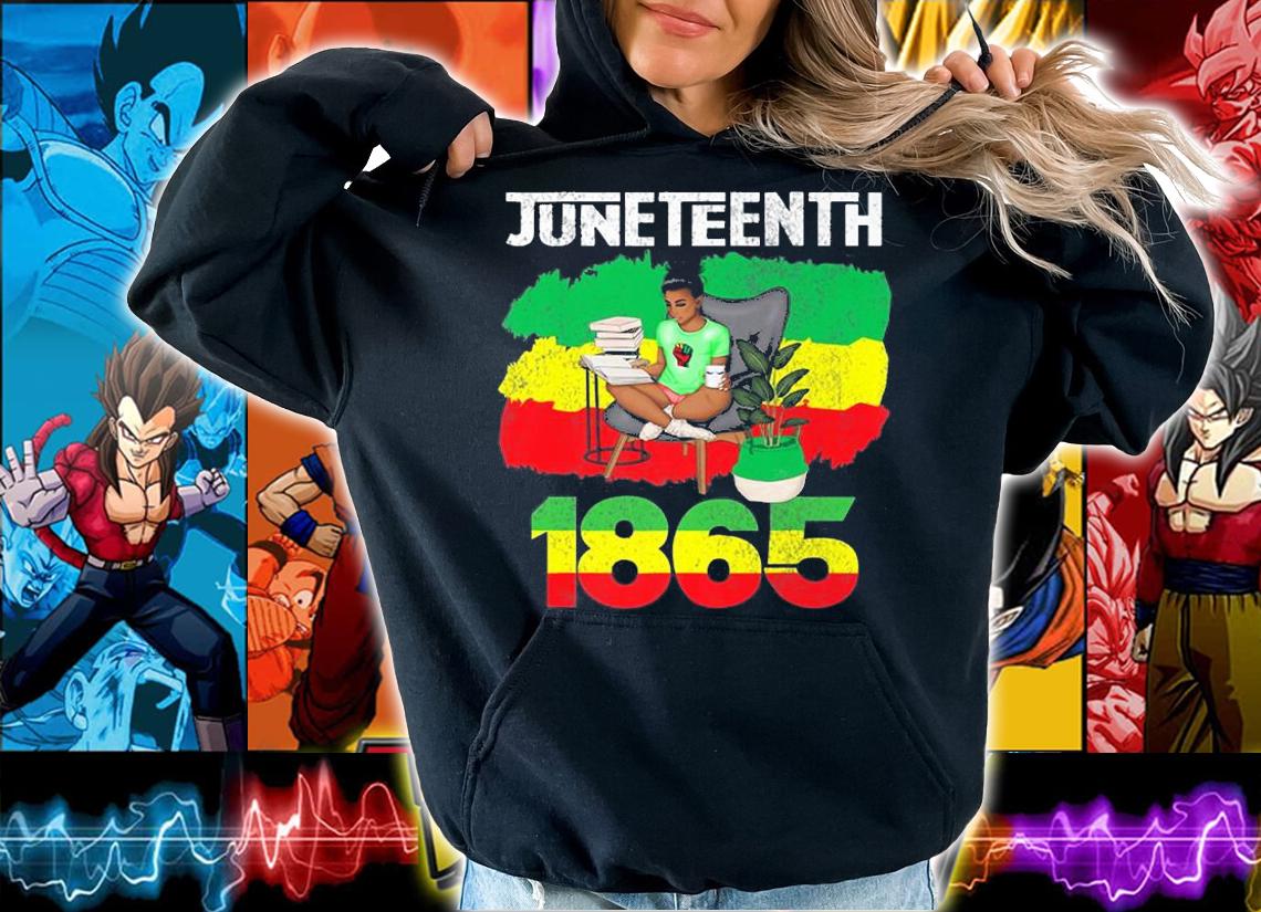 Junenth Celebrating Black Freedom 1865 African T-Shirt t-shirt