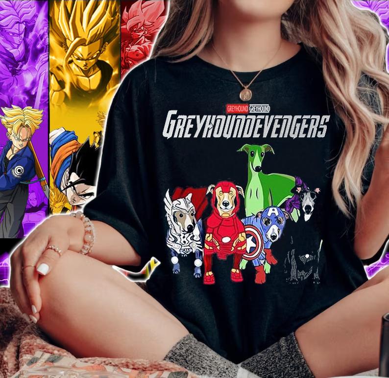 Marvel Greyhound Greyhoundevengers Avengers T-Shirt t-shirt woman shirt