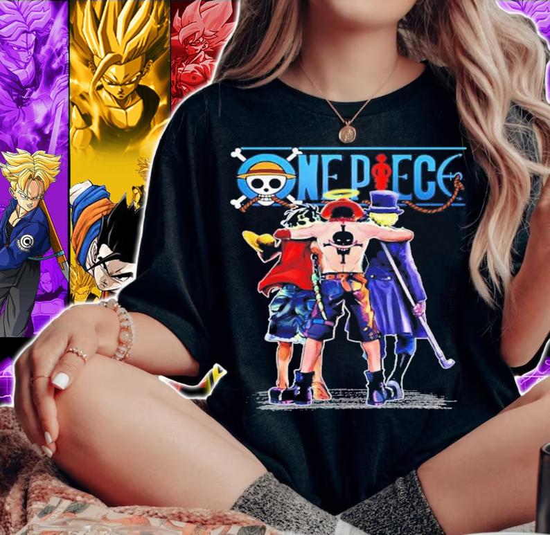 Pirates One Piece Anime Shirt t-shirt woman shirt
