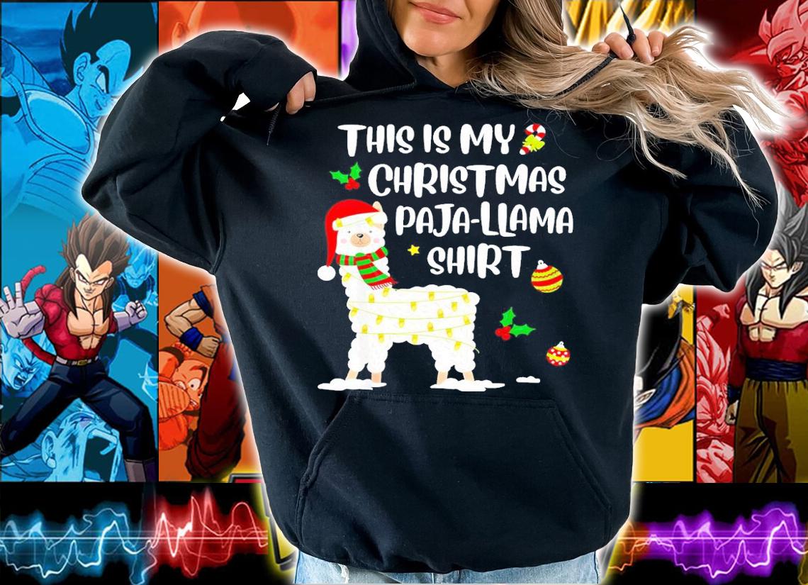 This Is My Christmas Paja Llama Shirt t-shirt hoodie