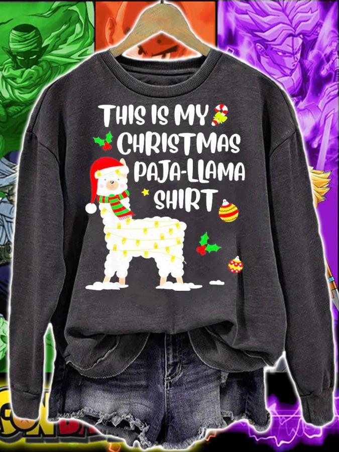 This Is My Christmas Paja Llama Shirt t-shirt sweatshirt