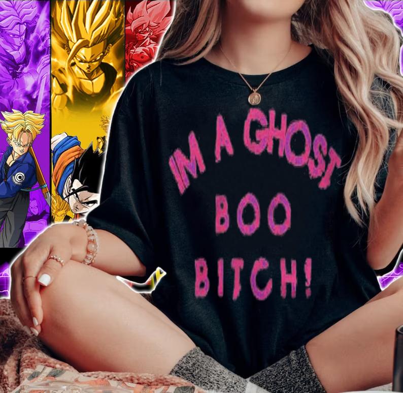 Ghost Boo Costume Halloween Men Women Sexy Candy Shirt t-shirt woman shirt