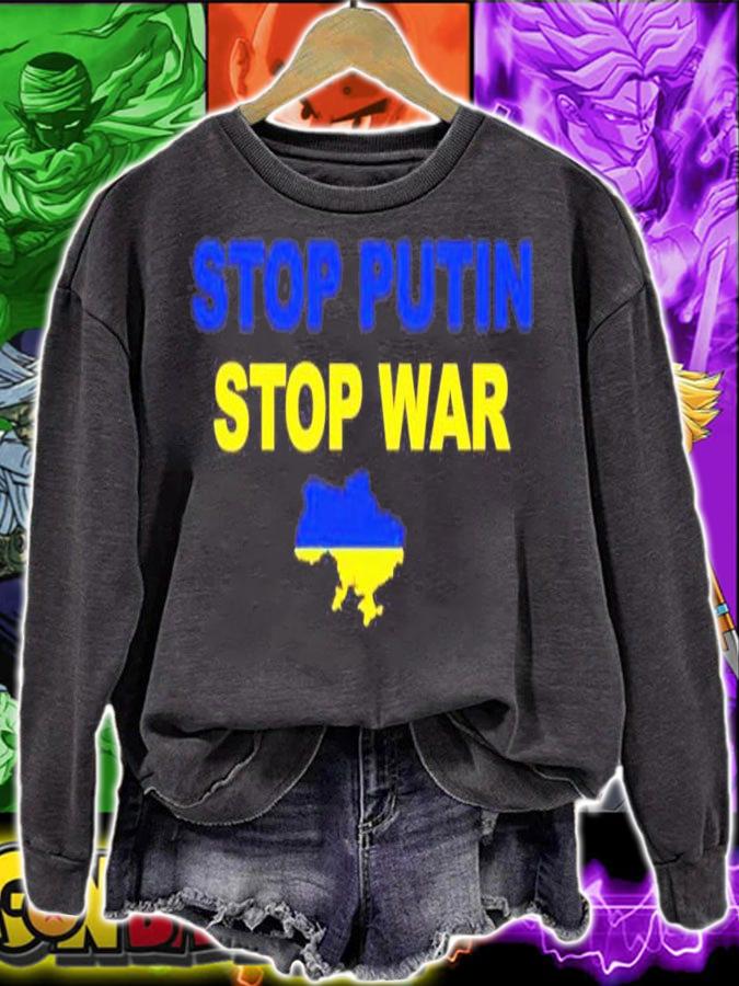 Stop Putin Stop War In Ukraine Shirt t-shirt