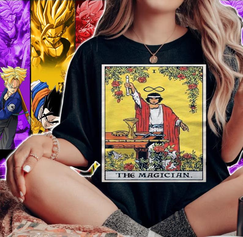 The Magician Tarot Card Spiritual Pagan Witch Divination Shirt t-shirt woman shirt