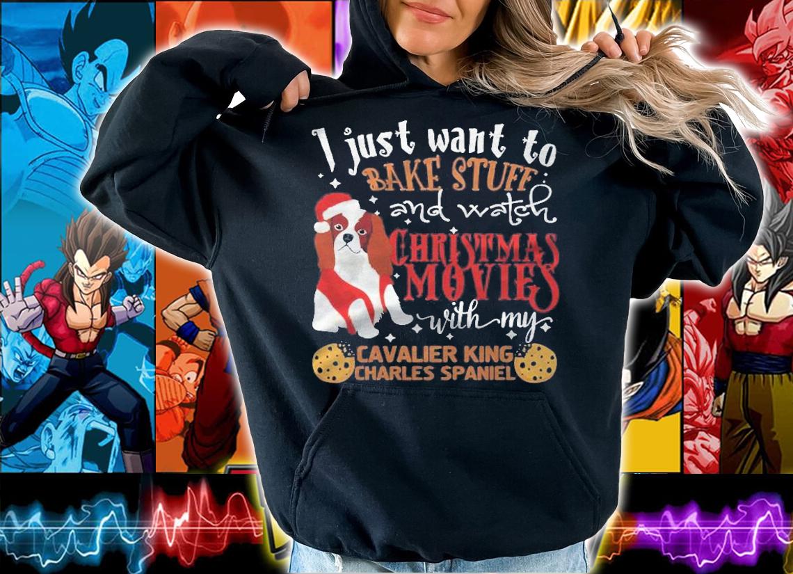 Watch Christmas Movies With My Cavalier King Charles Shirt t-shirt hoodie