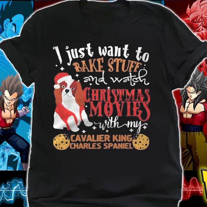 Watch Christmas Movies With My Cavalier King Charles Shirt t-shirt shirt