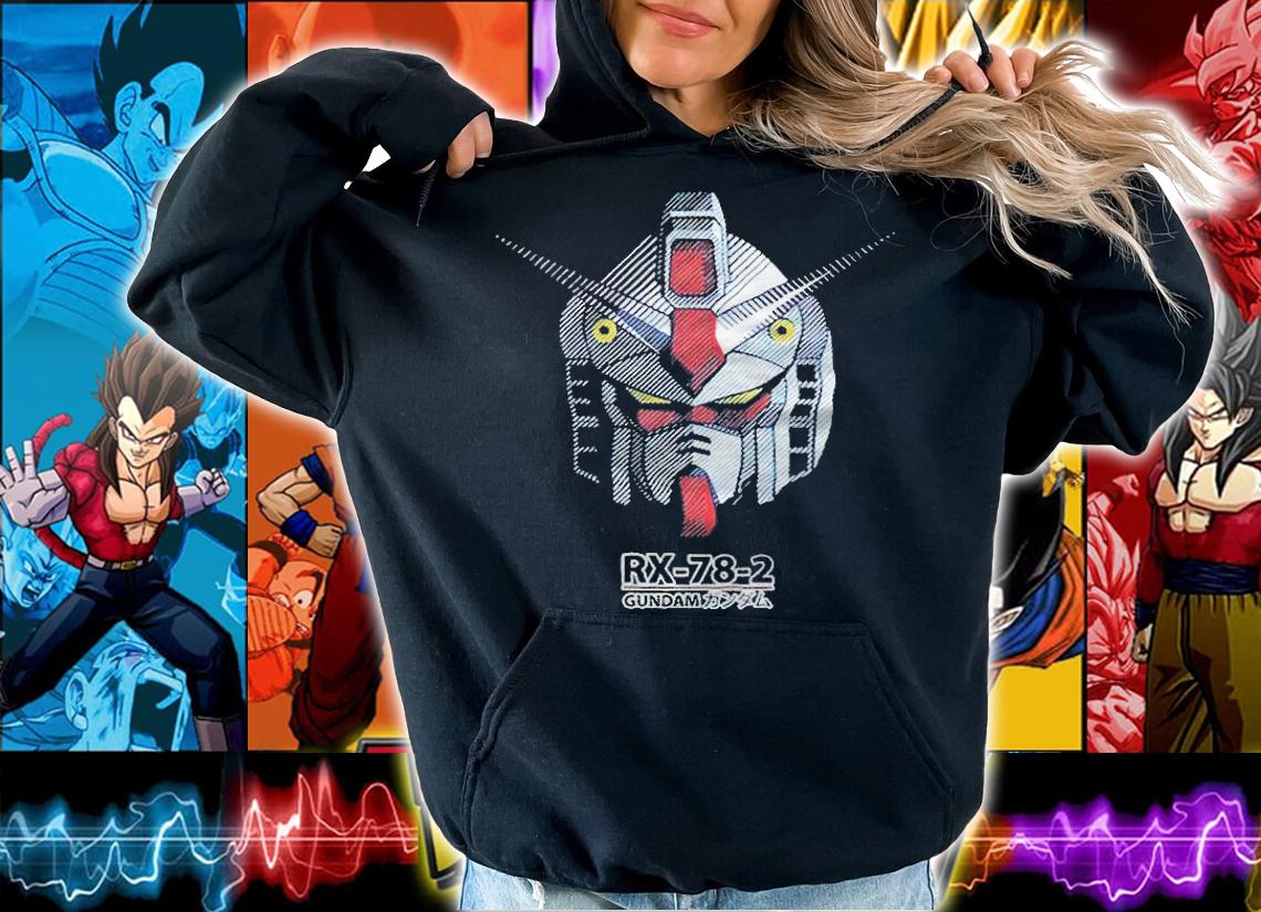 Gundam Rx 78 head T-shirt t-shirt hoodie