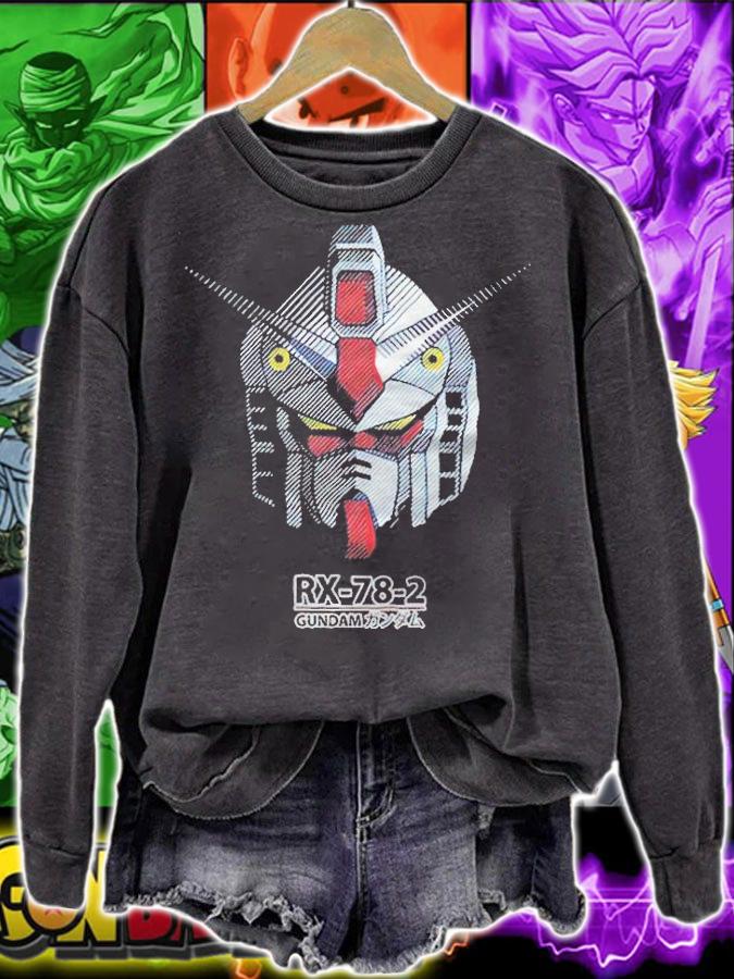 Gundam Rx 78 head T-shirt t-shirt sweatshirt
