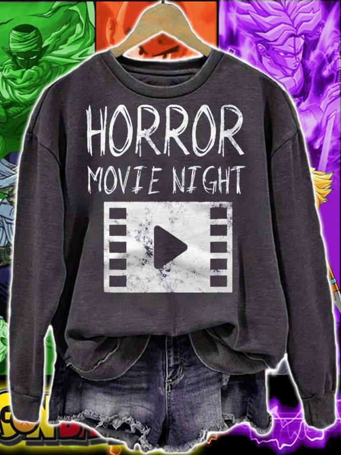 Horror Movie Night Horror Movie Lover Shirt t-shirt