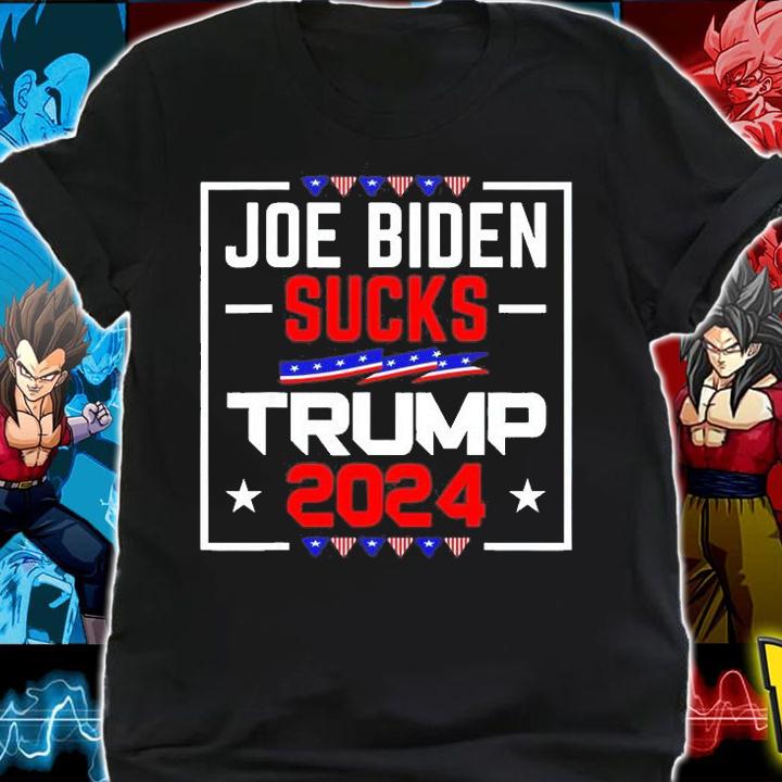 Joe Biden Sucks Trump 2024 President Political Election T-Shirt t-shirt shirt