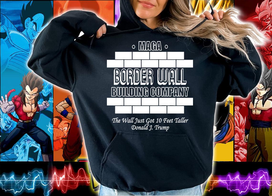 MAGA Donald Trump Border Wall Construction T-Shirt t-shirt