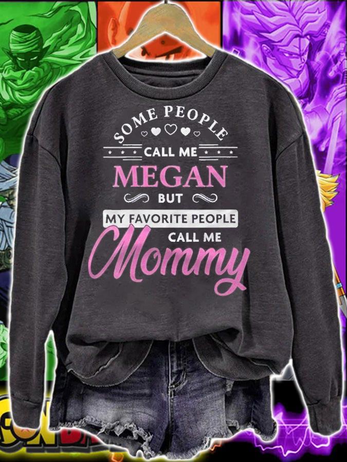 Megan Name Gift Personalized Mommy Shirt t-shirt