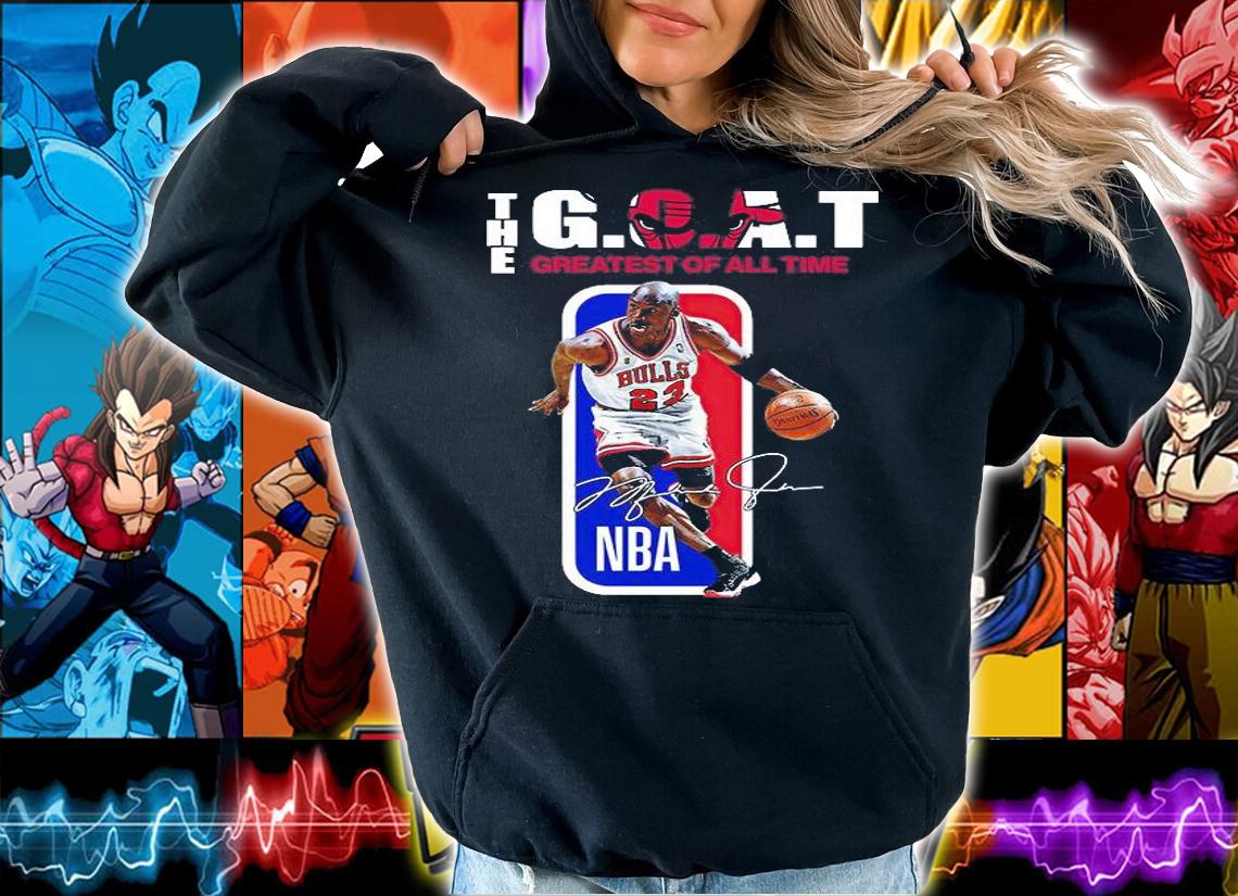 Michael Jordan Thne GOAT greatest of all time signature shirt t-shirt hoodie