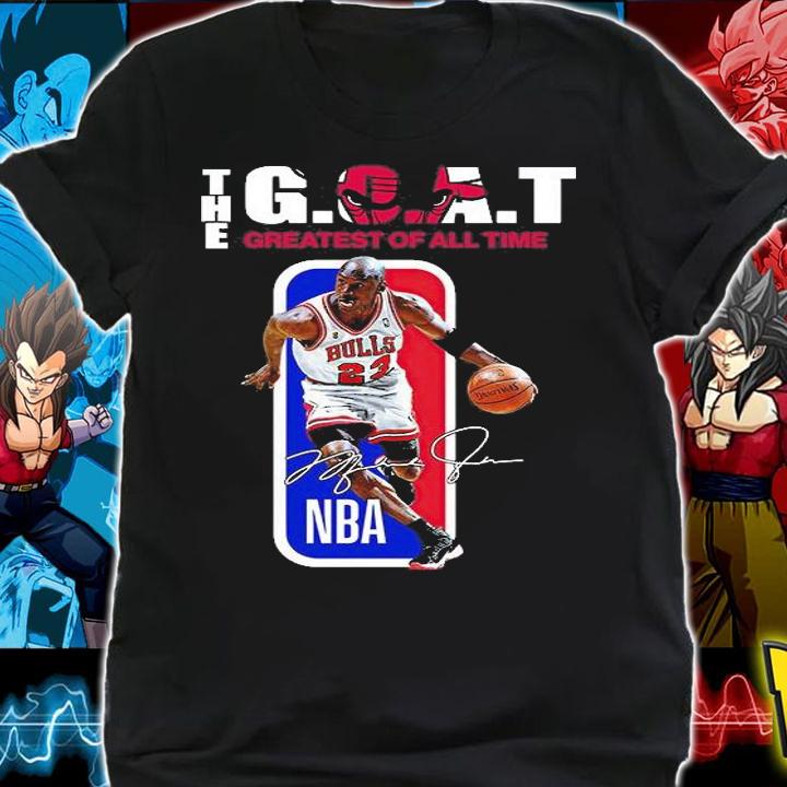 Michael Jordan Thne GOAT greatest of all time signature shirt t-shirt shirt