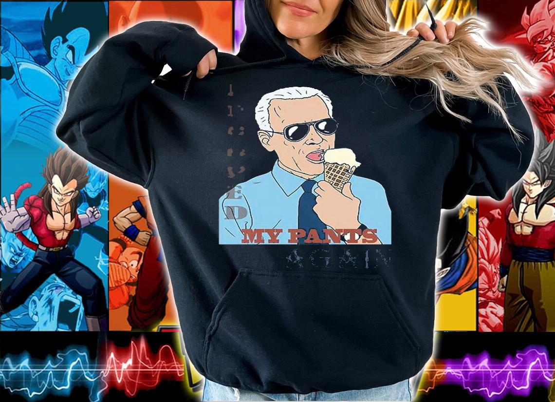 Poopy Pants Biden Funny Conservative Biden Cream T-Shirt t-shirt hoodie
