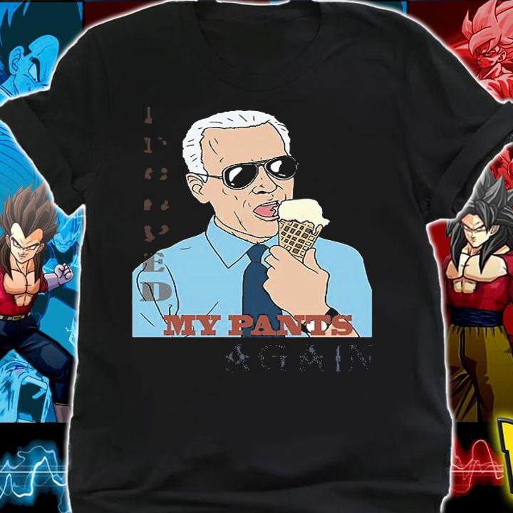 Poopy Pants Biden Funny Conservative Biden Cream T-Shirt t-shirt shirt