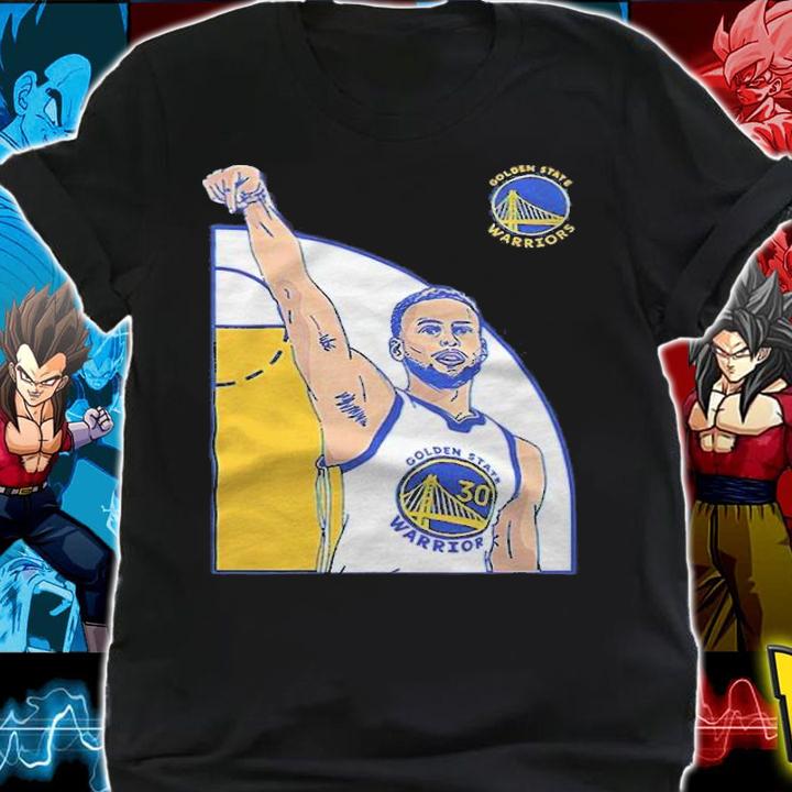Stephen Curry Golden State Warriors character T-shirt t-shirt