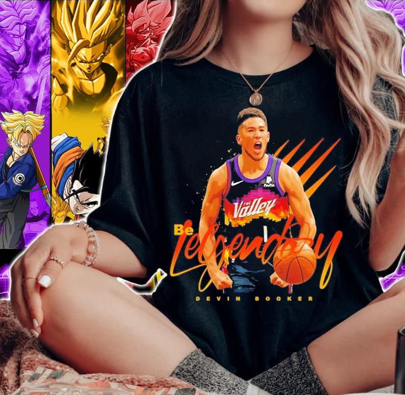 Devin Booker Phoenix Suns Be Legendary Basketball Signatures Shirt t-shirt