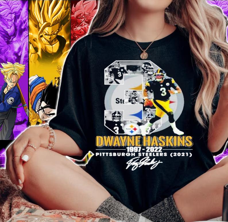 Dwayne Haskins 1997-2022 Pittsburgh Steelers 2021 Signatures Shirt t-shirt woman shirt