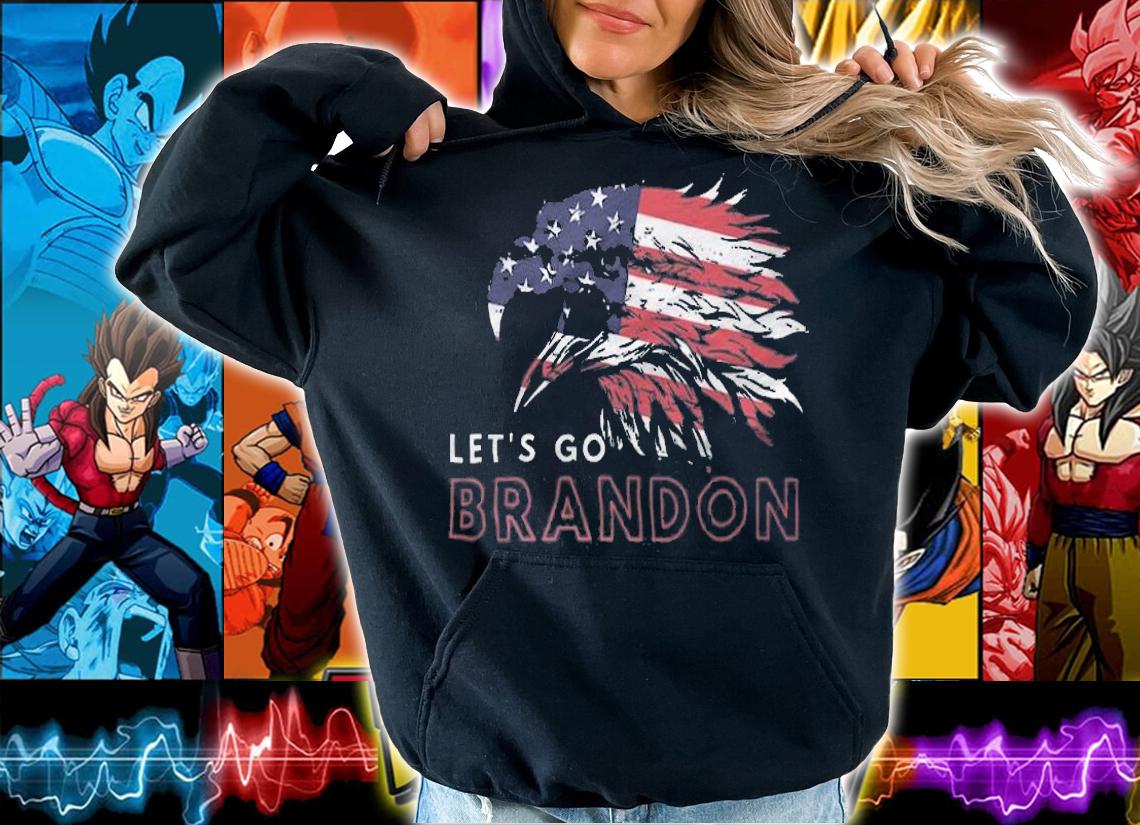 FJB Let's Go Brandon Eagle USA Flag FJB T-Shirt t-shirt hoodie
