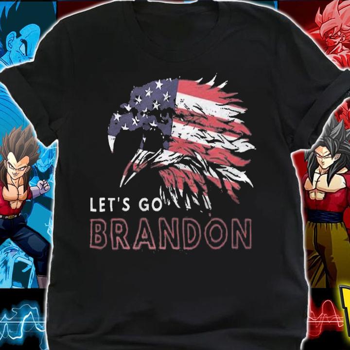 FJB Let's Go Brandon Eagle USA Flag FJB T-Shirt t-shirt shirt