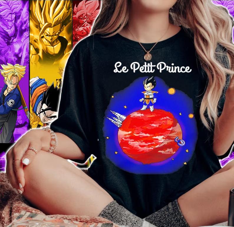 Le Petit Prince Dragon Ball Z shirt t-shirt woman shirt