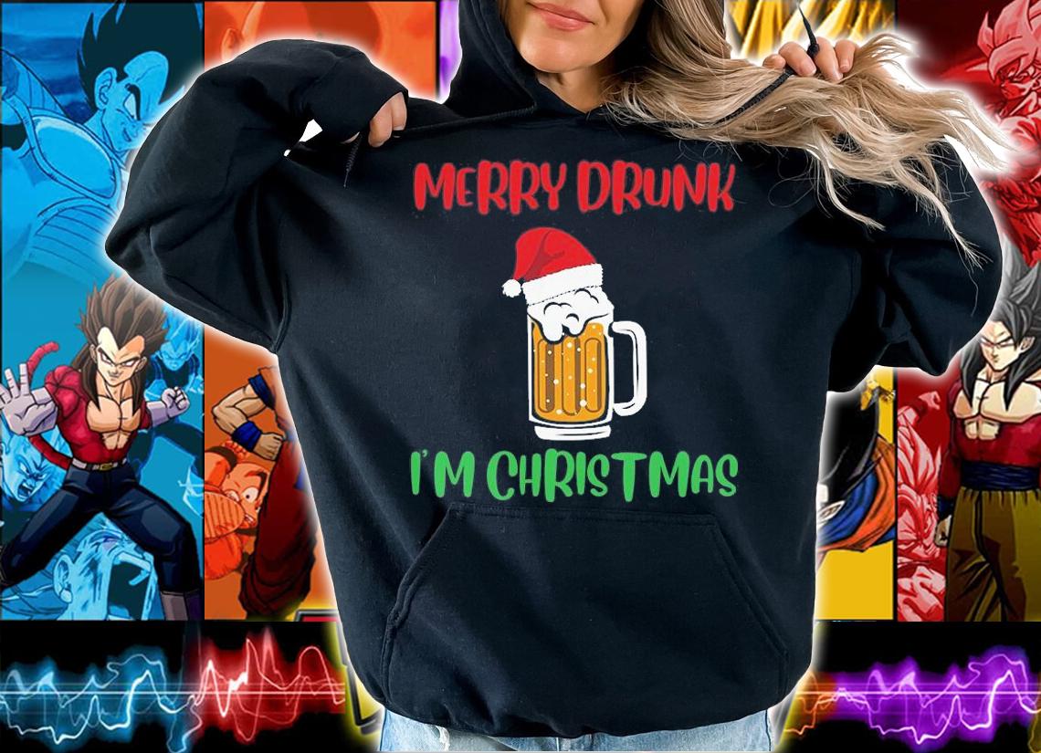 Merry Drunk Im Christmas, Funny Santa, Funny Christmas, Santa Claus T-Shirt t-shirt hoodie