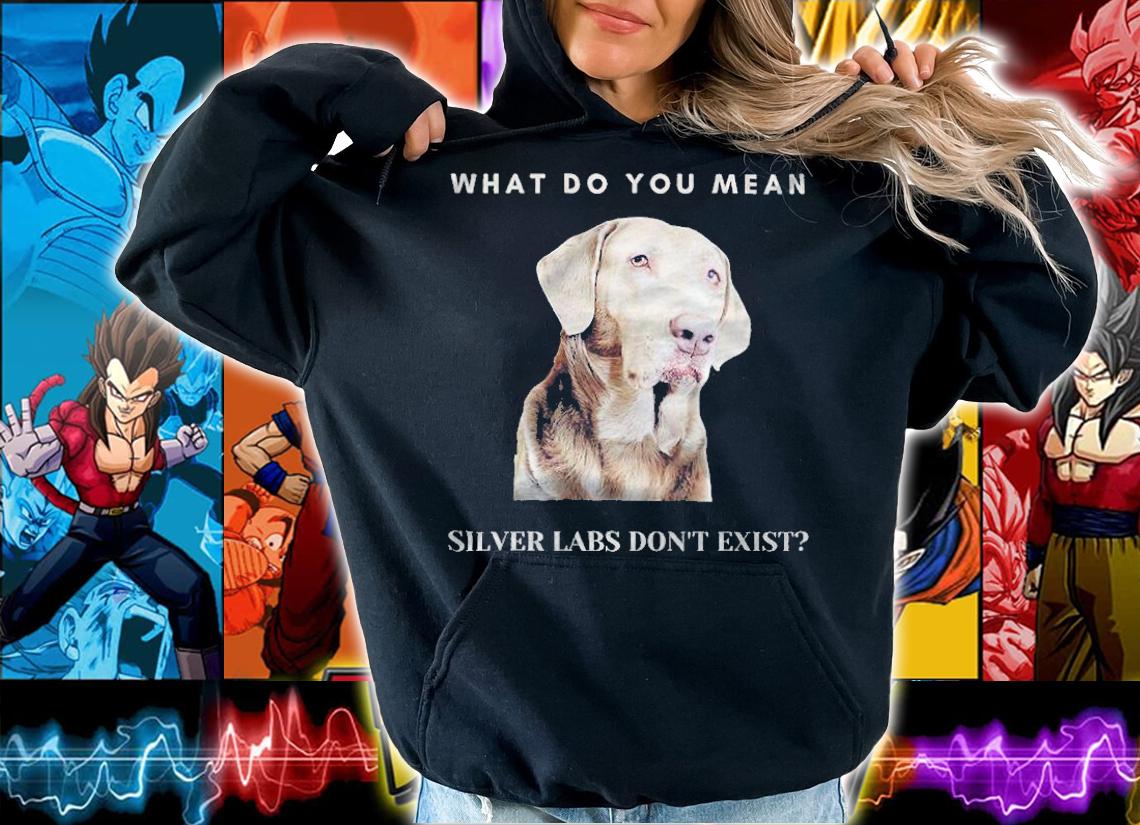 What do you mean Silver Labs don't exist T-shirt t-shirt hoodie