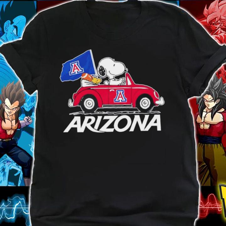Arizona Wildcats X Snoopy And Woodstock t-shirt shirt