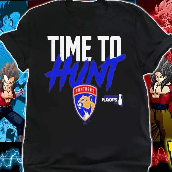 Florida Panthers 2022 Stanley Cup Playoffs Slogan Time To Hunt shirt t-shirt shirt