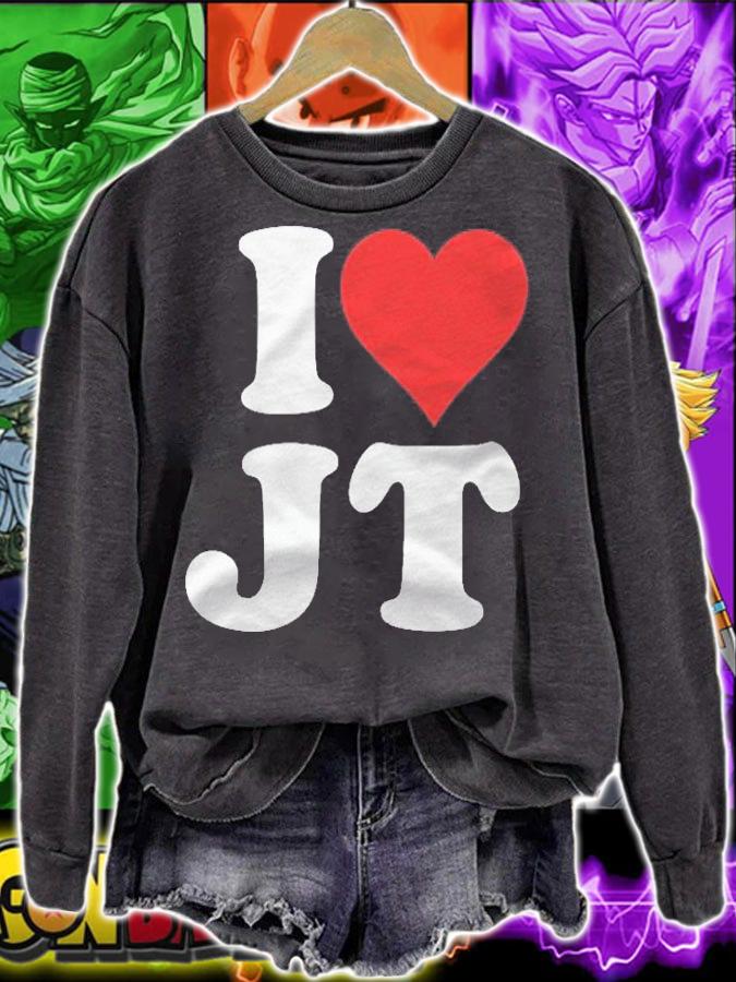 I Love Jt Heart Justin Timberlake Shirt t-shirt