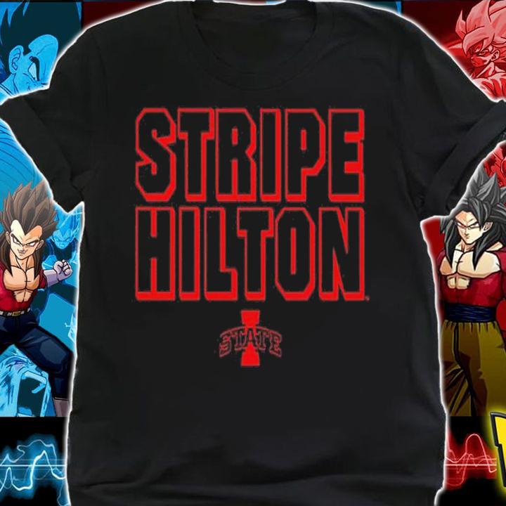 Iowa State basketball stripe Hilton shirt t-shirt shirt