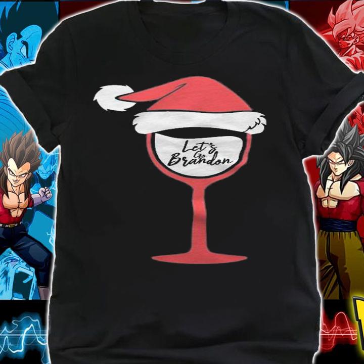 Let's Go Brandon Awesome Christmas Gift Santa T-Shirt t-shirt shirt