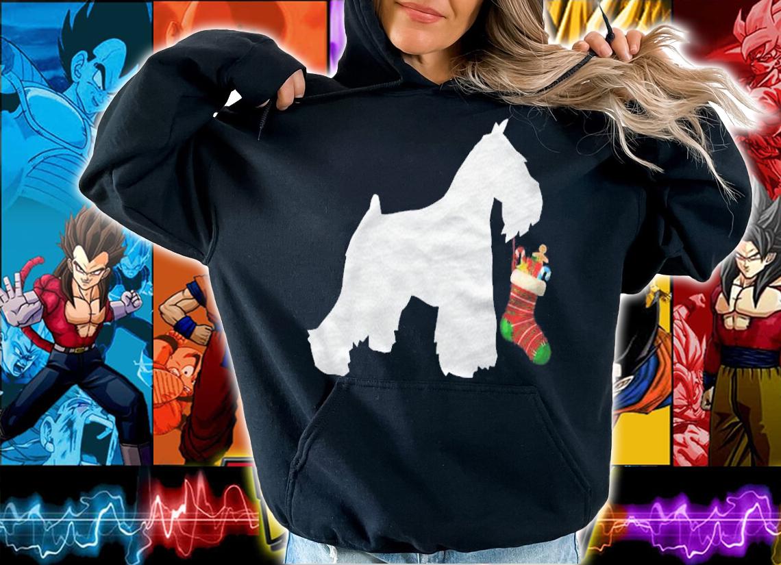 Miniature Schnauzer Christmas Stocking Stuffer Dog Shirt t-shirt