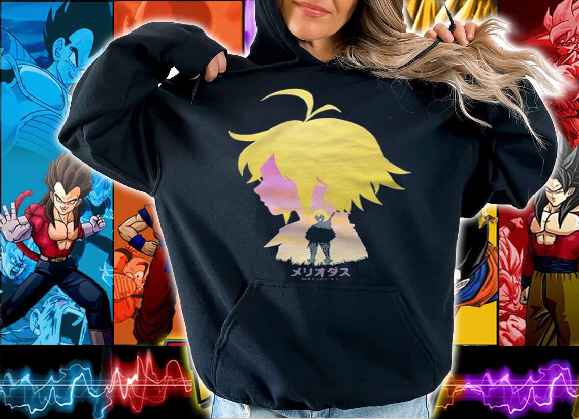 The Seven Deadly Sins Meliodas character's shadow T-shirt t-shirt hoodie
