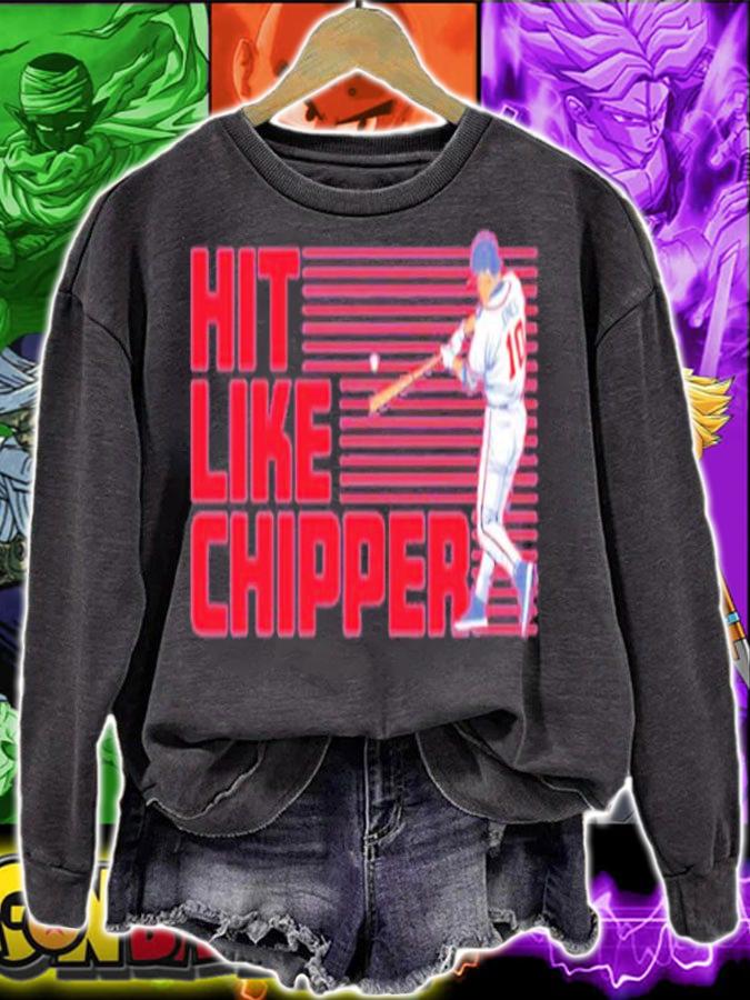 Chipper Jones Hit Like Chipper Shirt