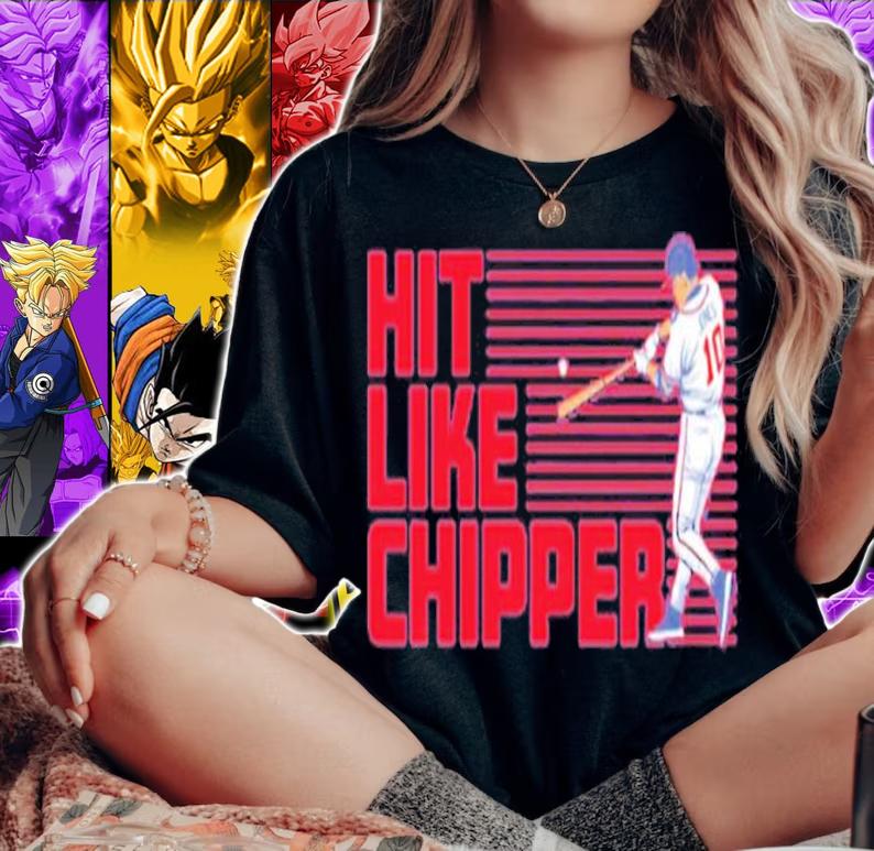 Chipper Jones Hit Like Chipper Shirt