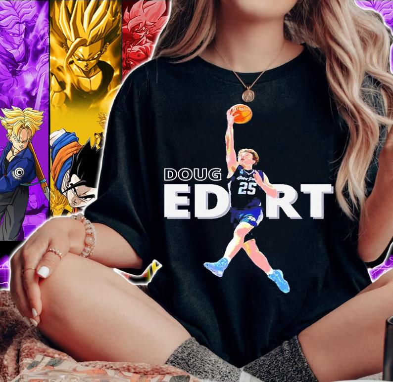 Doug Edert Air St Peters Basketball Player Fan Game Day T-Shirt woman shirt