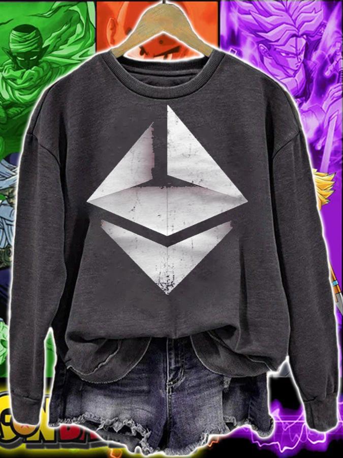 Ethereum Shirt Blockchain Cryptography Cryptocurrency Shirt sweatshirt