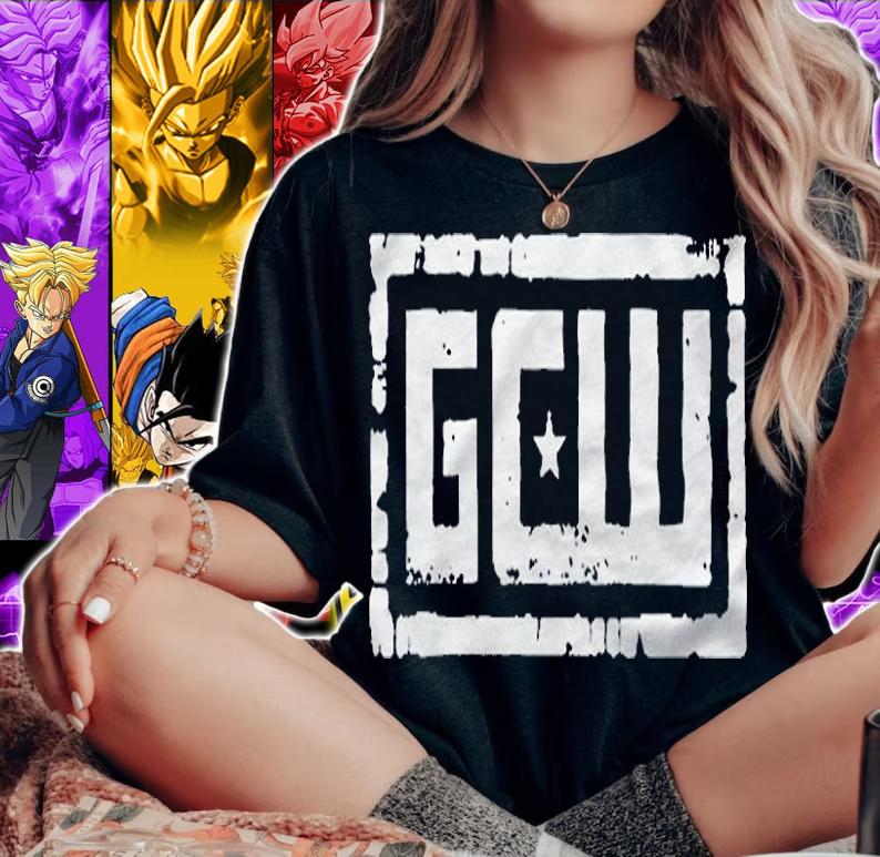 Gcw logo T-shirt woman shirt